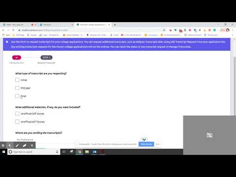How To Request Your Transcript Via Naviance