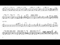 david benoit-swept away | Drum Score, Drum Sheet Music