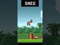 Evolution Of Super Mario Bros 2 GAME OVER Screens NES SNES GBA