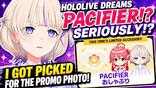 【Hololive Dreams】Hajime Isn't Happy About Being Chosen for the Pacifier Promo Photo 