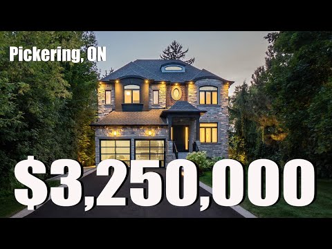 Breathtaking Custom Built Home On A Highly Sought-After Street In Pickering! $3.25 MILLION DOLLARS!!