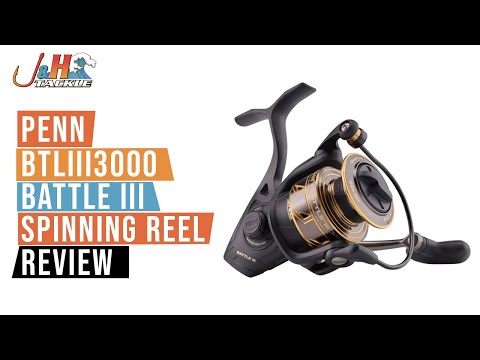 Penn BTLIII3000 Battle III Spinning Reel Review | J&H Tackle