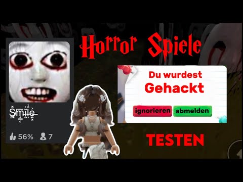 Spiele dieses Spiel NIEMALS alleine 🫣 // wir testen creepy roblox- Spiele
