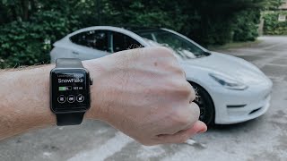 How I Control my Tesla with an Apple Watch