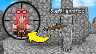Minecraft ITA - NASCONDINO CON IL FUCILE DA CECCHINO!