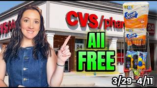 CVS Haul - Got $103 of products for FREE! All Digital Coupon Deals 3/29-4/11/26