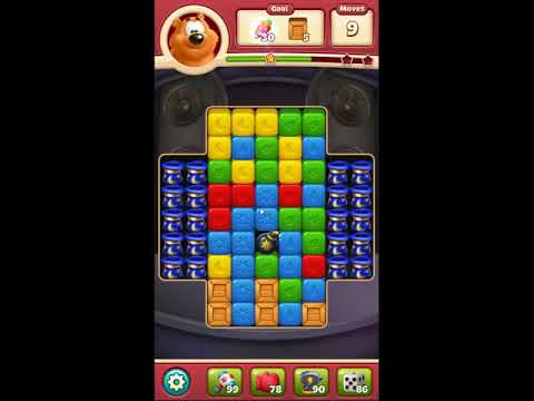 Toon Blast Level 3483 - NO BOOSTERS 🐻🐺🐱 | SKILLGAMING ✔️