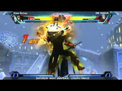 UMVC3 Drew Grimey vs EM Taekua SN Snapback 6