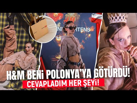 H&M İLE POLONYA'YI GEZDİM | SİZDEN GELEN SORULARI CEVAPLADIM #vlog