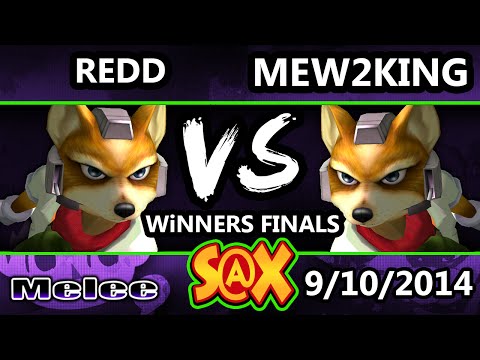 S@X - VGBC | Redd (Fox) Vs. P4K EMP | Mew2King (Green, Sheik) SSBM Winners Finals - Melee