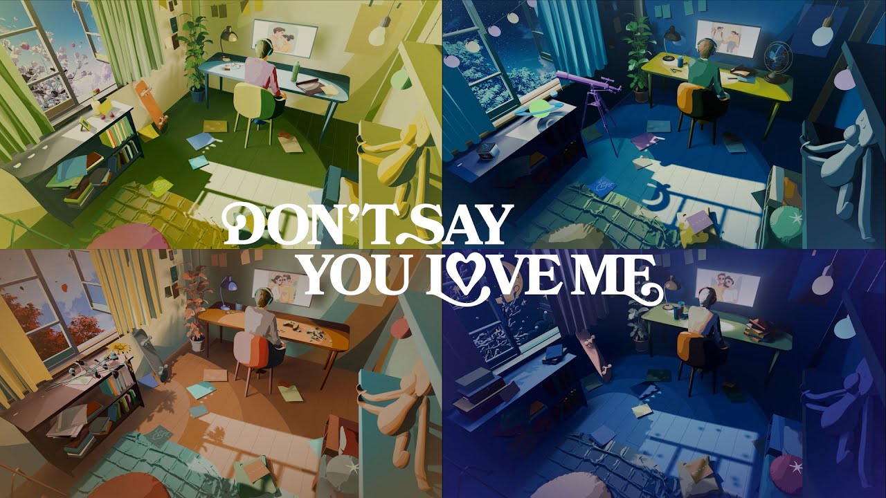 진 (Jin) 'Don't Say You Love Me (Lofi Remix)' Visualizer