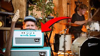 Video thumbnail for Can a 5 watt amp handle a drummer? Tone King Gremlin Head by Eirik Stordrange