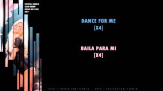 Crystal Harris - Club Queen - Lyric English - Letra Español
