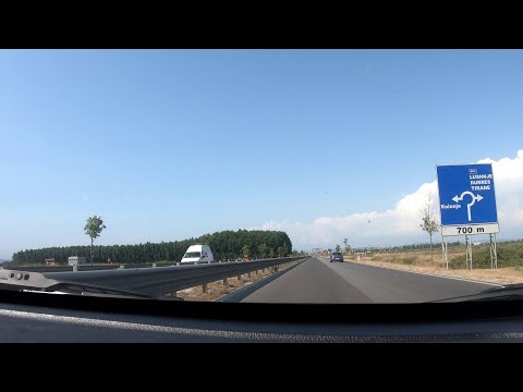 Drivin' in Albania (Vlorë-Lushnjë Highway)