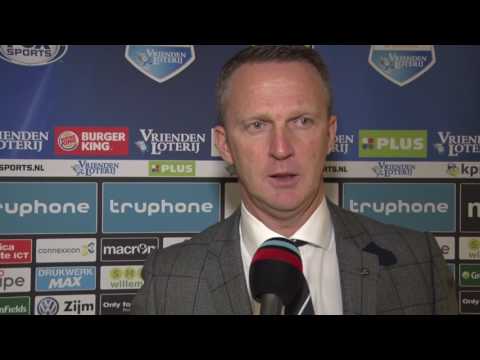 Reactie Van den Brom na Vitesse - AZ