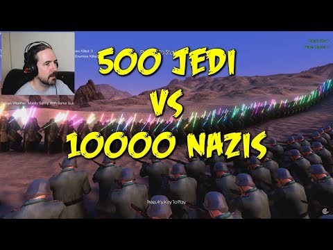 500 JEDI KNIGHTS VS. 10000 NAZIS