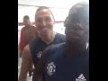 Paul Pogba ✴pokes✴ fun at Zlatan Ibrahimovic as their Manchester United bromance becomes official !!