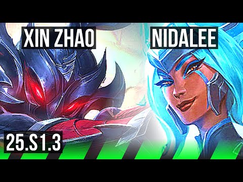 XIN ZHAO vs NIDALEE (JGL) | KR Master | 25.S1.3