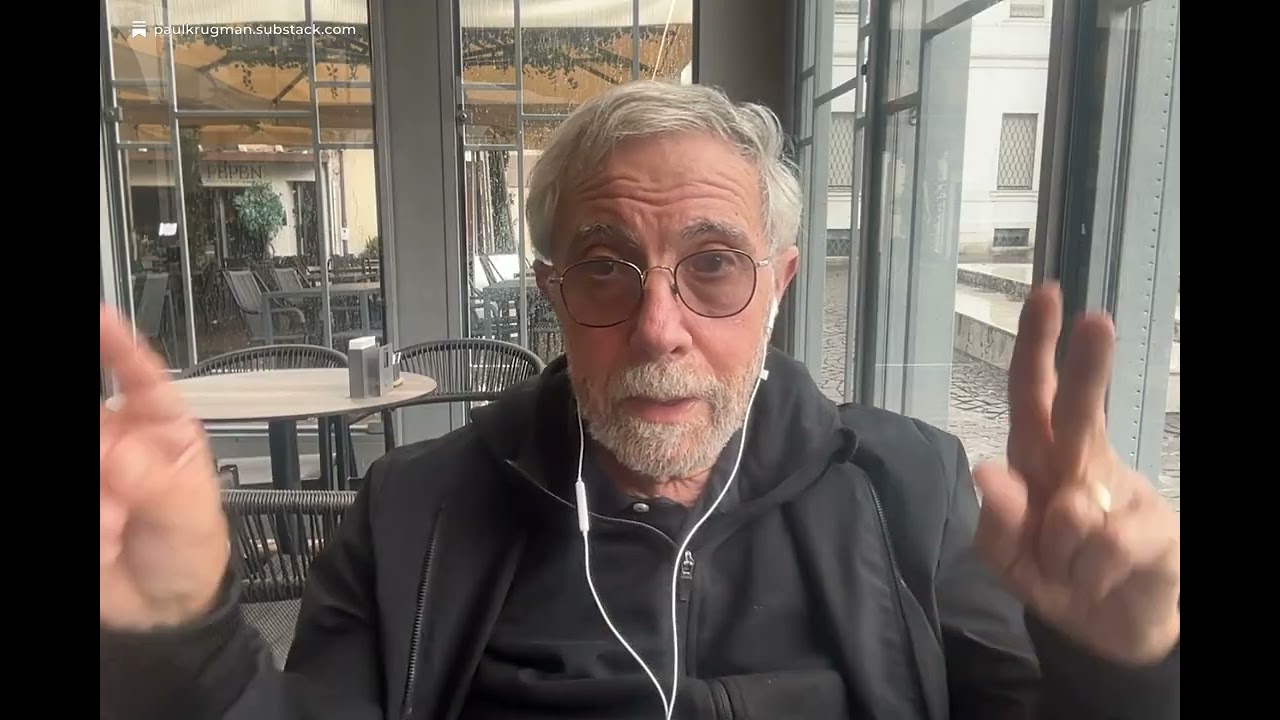 Economist Paul Krugman - Why did Trump take Elon Musk to China?