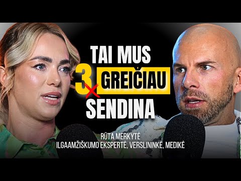 ILGAAMŽIŠKUMO EKSPERTĖ: Badavimo nauda, GERIAUSIAS miego režimas, TOBULAS sportas ir mityba | TG093