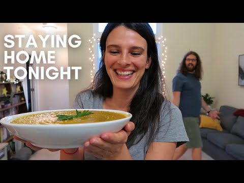 Cozy Evening at Home | Creamy Roasted Vegetable Soup | Vlogmas Day 7