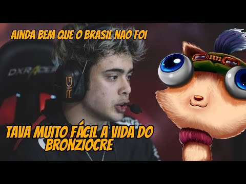 YODA REAGINDO A G2 BRASILEIRA E NOVO ITEM SECRETO - MUNDIAL DA ZUEIRA - BRONZIOCRE
