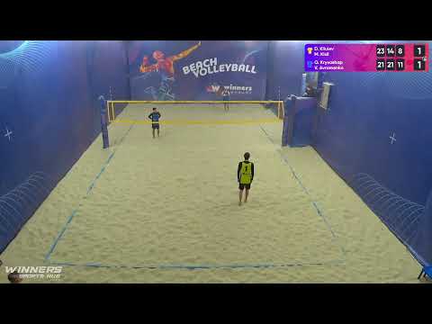 23:55 D. Kliuiev / M. Kisil - O. Kryvoshap / V. Avramenko 09.03.2023 | Winners Beach Volleyball