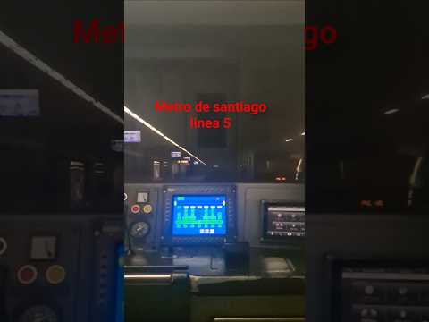 metro de santiago CL [linea5] trayecto desde San joaquin a camino agrícola ◆◆◆