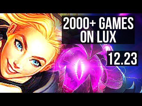 LUX vs VEL'KOZ (MID) | 4.3M mastery, 2000+ games, Legendary | EUW Diamond | 12.23