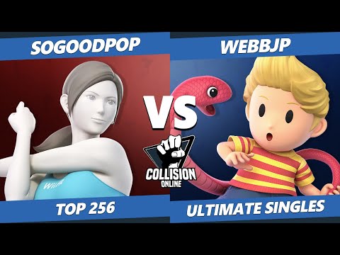 Collision Online Ultimate Top 256 - Sogoodpop (Wii Fit) Vs. SYN | WebbJP (Lucas) SSBU Singles