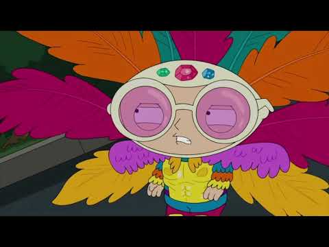 Stewie as Elton John at Party
