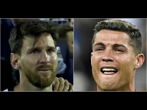 Cristiano Ronaldo & Lionel Messi | Sad Moments | Cry Moments | #RESPECT ™✔️