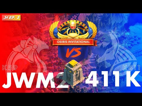 JWM2 (K59) vs 411K (K411K) - OSIRIS INVITATION LIVE - Rise of Kingdoms