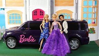 Barbie Twins Get Ready Routine for School Dance with Dresses - Will She be Prom Queen
