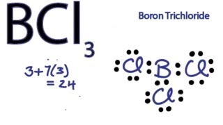 BCl3 Lewis Structure - How to Draw the Lewis Structure for BCl3