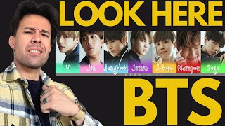 BTS LOOK HERE REACTION - &quot;YOU SEXY GIRL&quot;