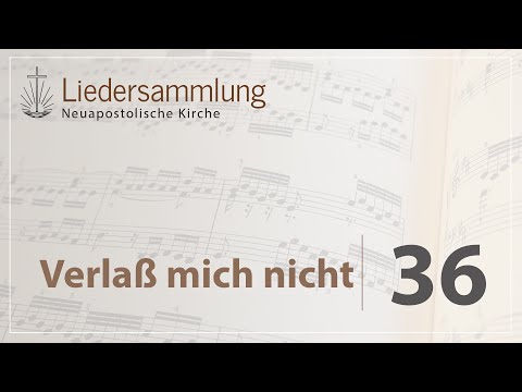 🎵 Alte Chormappe🎵 CM 036 - Verlaß mich nicht