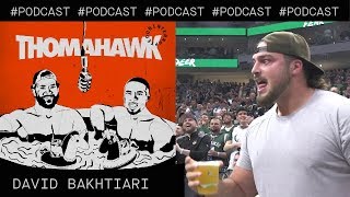David Bakhtiari talks being the NFL beer chugging champion & more | The ThomaHawk Show