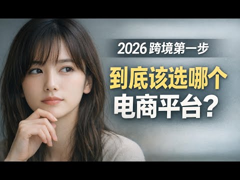 【2026跨境电商新手】平台怎么选才不踩坑？亚马逊 / TikTok Shop / 速卖通 / Shopee / Temu 一次讲清楚