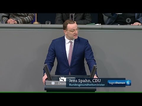 Deutscher  Bundestag Organspendedebatte 28.11.2018