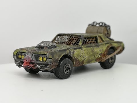 Matchbox 1970 Mercury Cougar - Post Apocalyptic Muscle Car!