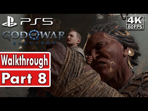 GOD OF WAR RAGNAROK Gameplay Walkthrough Part 8 FULL GAME [4K 60FPS PS5] - No Commentary