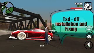GTA SA car installation .txd - .dff | Texture fixing by Android | EverythingAndroPro