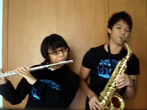 Lucky (Jason Mraz ft. Colbie Caillat) - Sax and Flute Cover video thumbnail