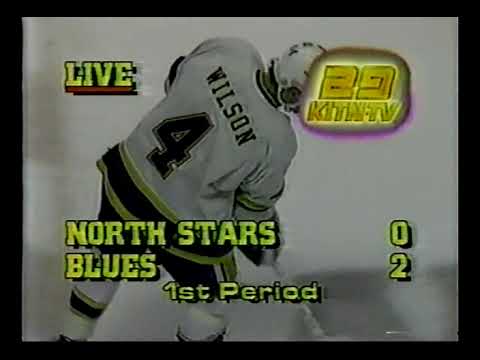 St. Louis Blues vs Minnesota North Stars 1984-85 NHL