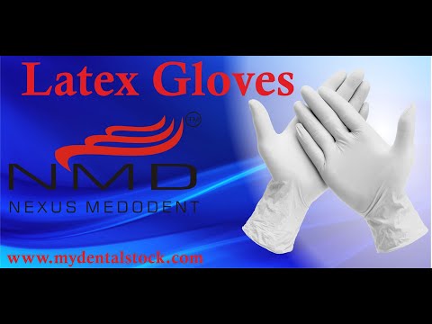 Latex Gloves from Nexus Medodent (NMD)