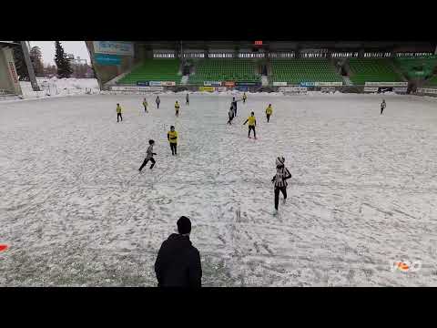 13.1.2024 Karsintaottelu Ykköseen, 2.puoliaika, VPS-P13 Valkoinen - VPS-P12 Musta