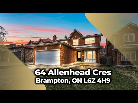 For Sale - 64 Allenhead Crescent