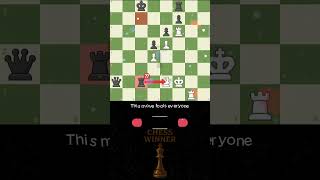 Looks Brilliant… But It’s a Blunder ♟️🤯🔥 | Chess Winner #chess #shorts #checkmate #brilliant