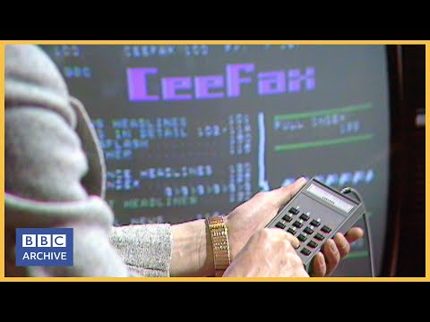 1977: CEEFAX - The Dawn of INTERACTIVE TV | Pebble Mill | Retro Tech | BBC Archive
